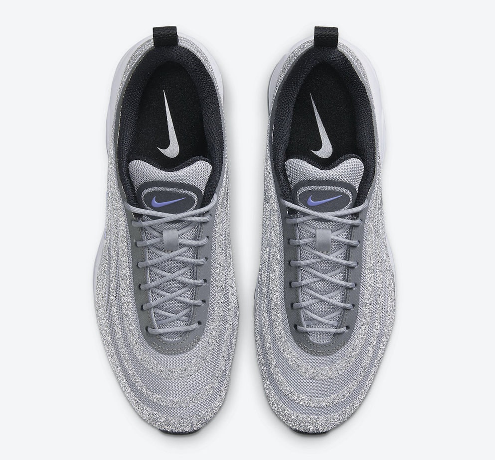 Nike Covers the Polar Blue Air Max 97 in Swarovski Crystals