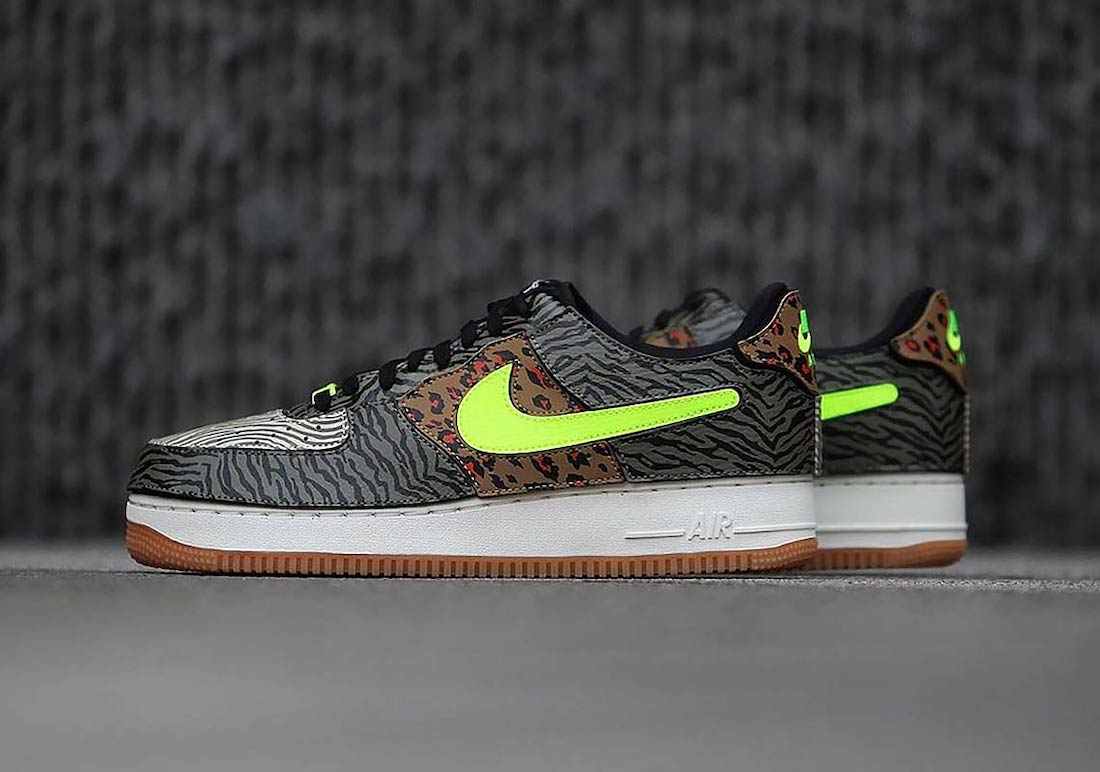 Nike Air Force 1/1 Releasing in Exotic Animal Prints