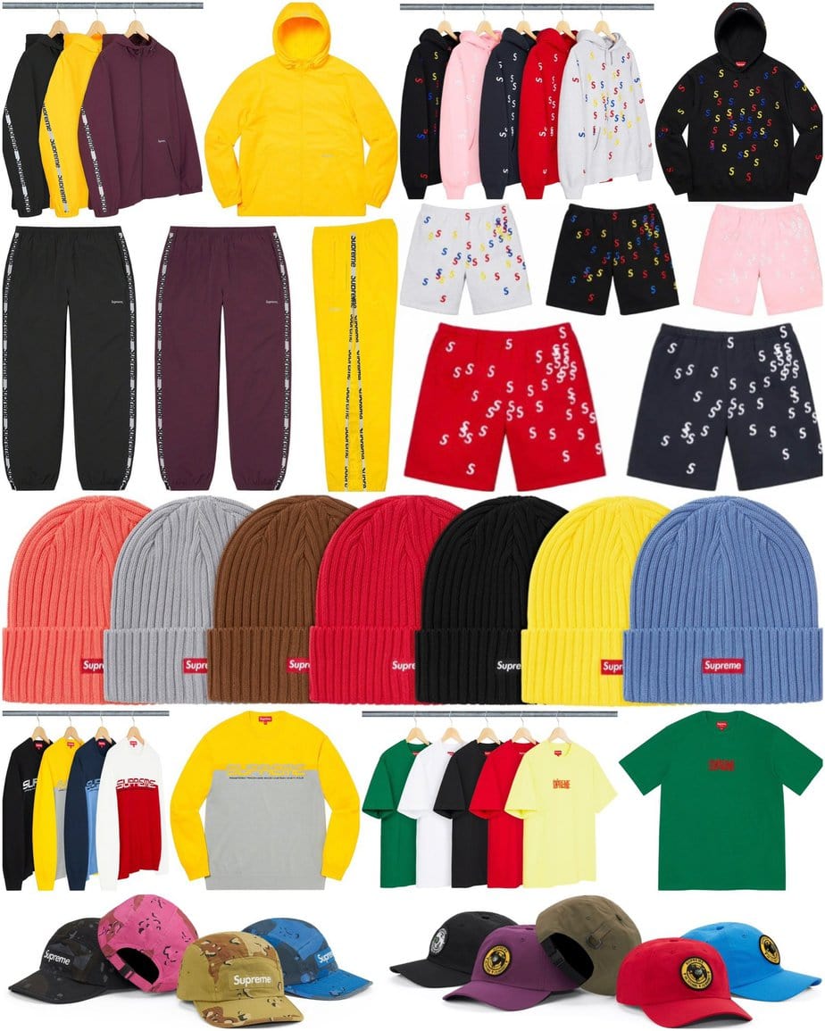 Supreme SS21 Week 4 Droplist