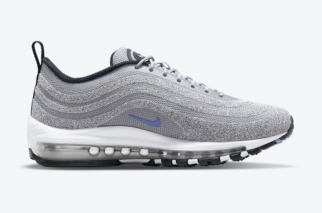 Nike Covers the Polar Blue Air Max 97 in Swarovski Crystals