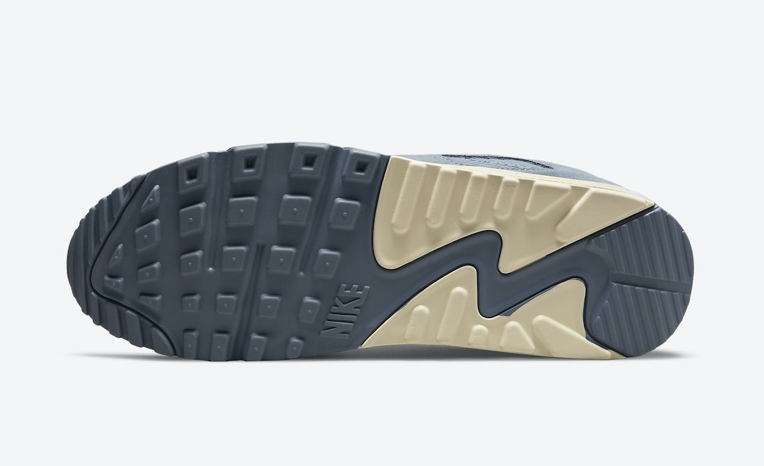 Nike Air Max 90 Premium Surfaces in Ashen Slate