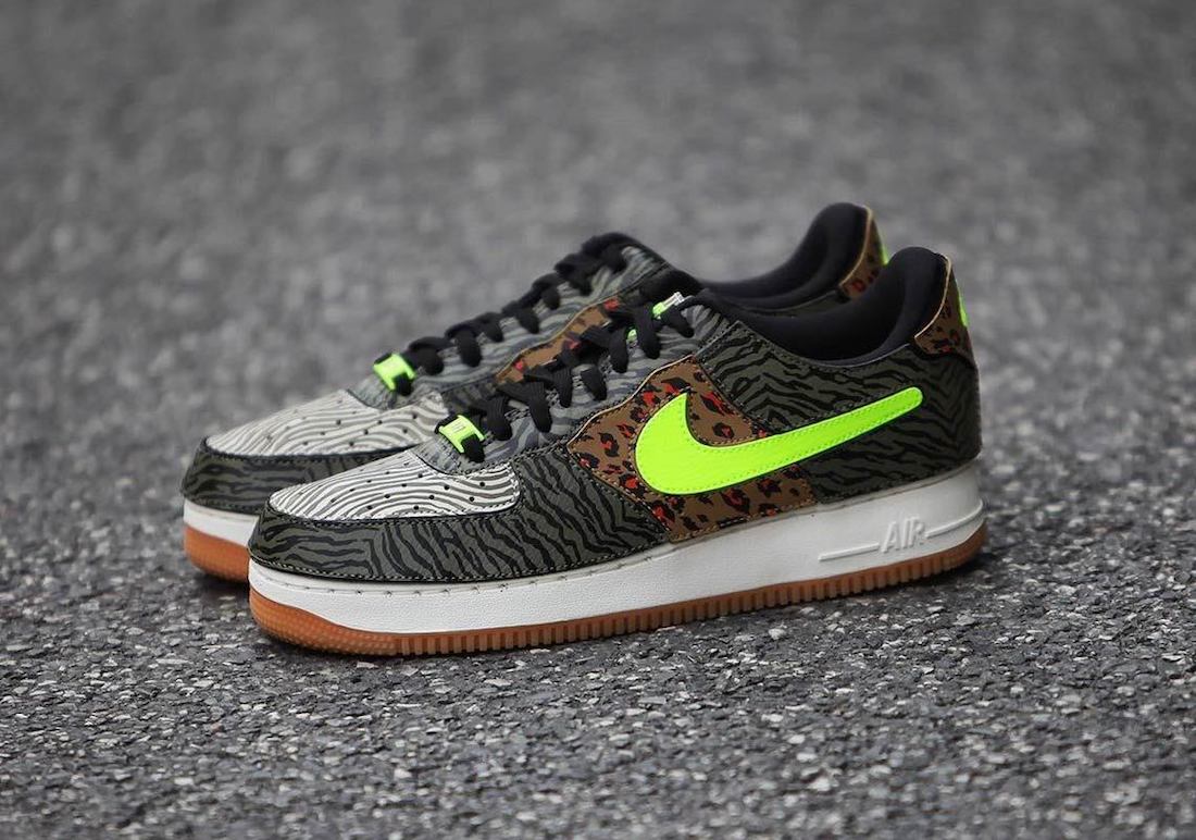 Nike Air Force 1/1 Releasing in Exotic Animal Prints