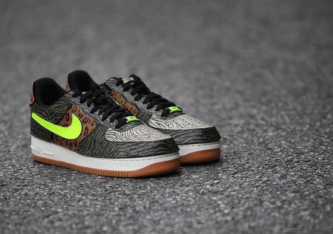Nike Air Force 1/1 Releasing in Exotic Animal Prints