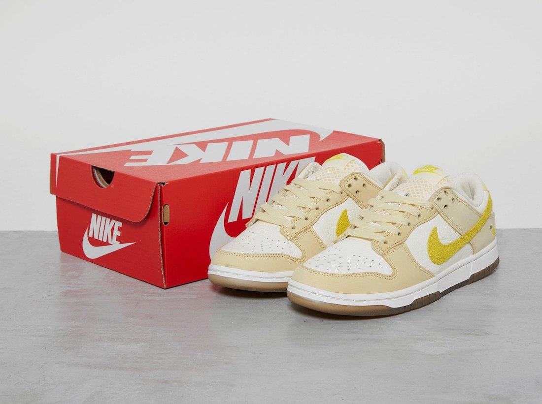 nike sb dunk low lemon drop