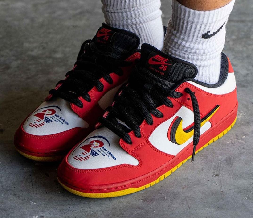 On-Foot Look at the Nike SB Dunk Low "Vietnam 25th Anniversary"