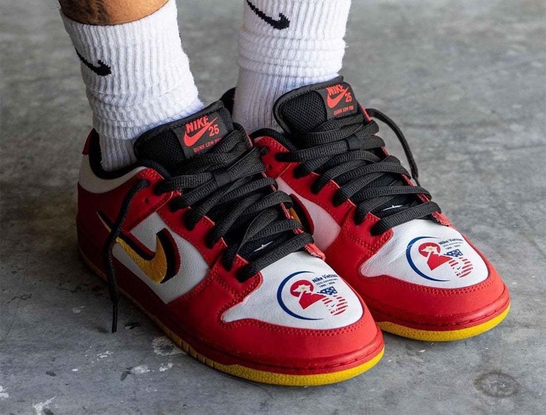 On-Foot Look at the Nike SB Dunk Low "Vietnam 25th Anniversary"