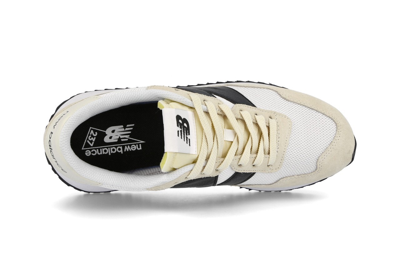New Balance 237 Beige White Black