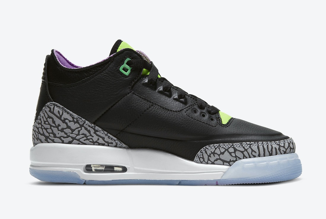 Air Jordan 3 "Electric Green" Releasing for the Kids