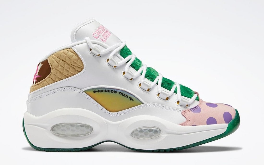 Official Images of the Reebok Question Mid "Candy Land"