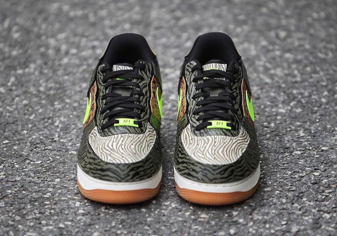 Nike Air Force 1/1 Releasing in Exotic Animal Prints