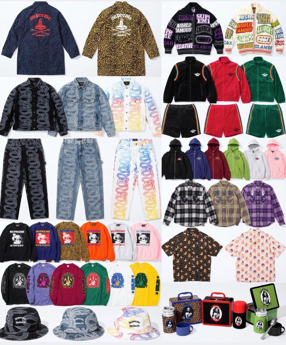 Supreme SS21 Week 4 Droplist