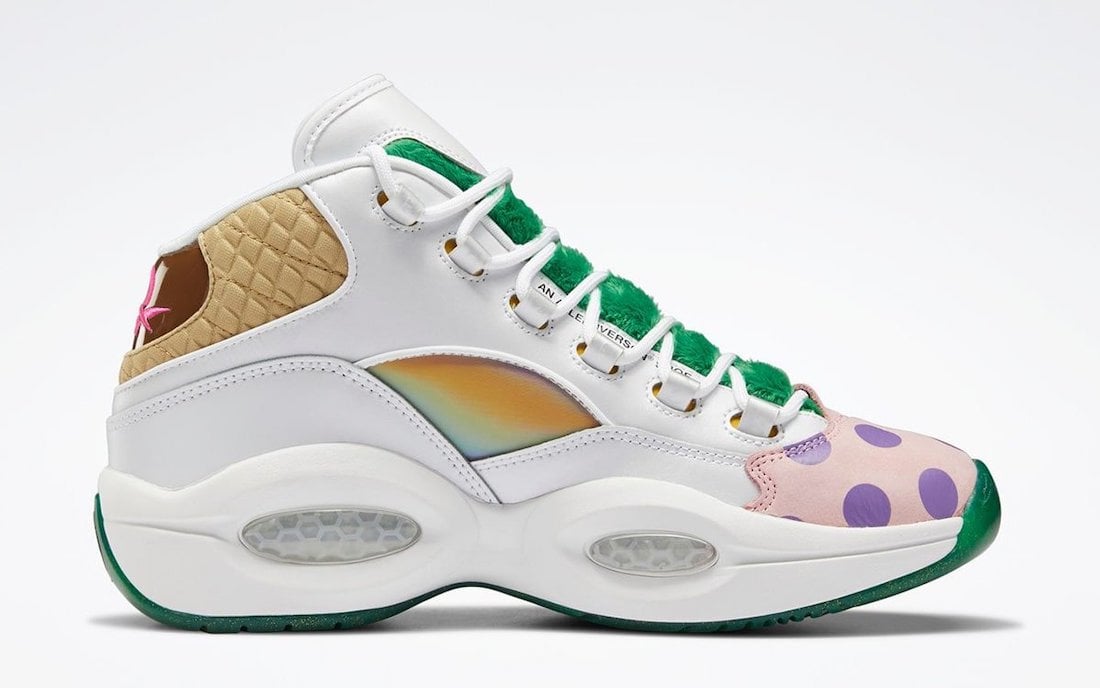 Official Images of the Reebok Question Mid "Candy Land"