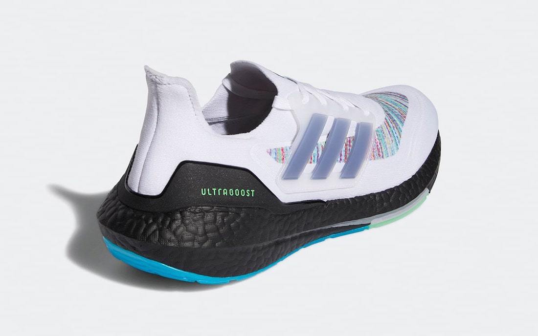 adidas Strengthens their Ultra Boost 21 Lineup with a Multi-Color Variation