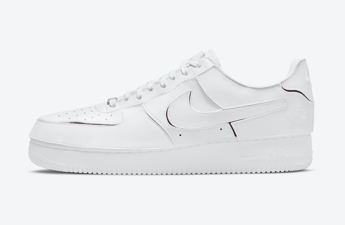 Nike Air Force 1 1 White Red DC9895-100