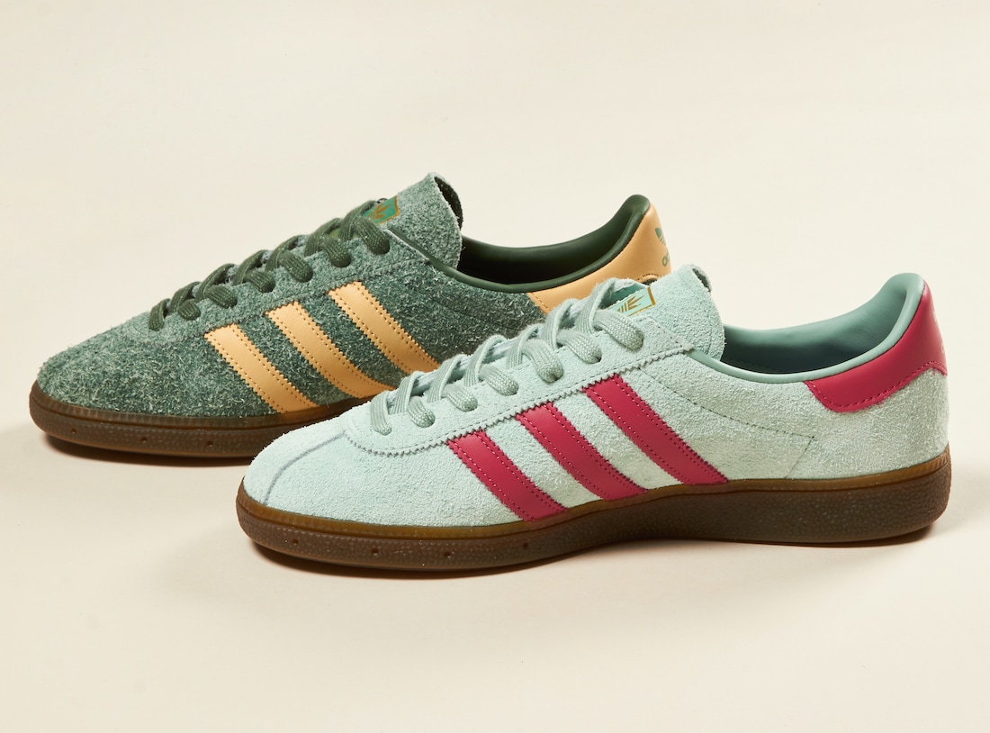 adidas Munchen Hazy Green FX5634 Green Oxide FX5635