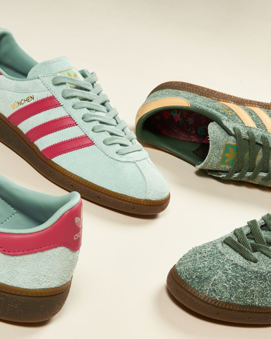 adidas Munchen Hazy Green FX5634 Green Oxide FX5635