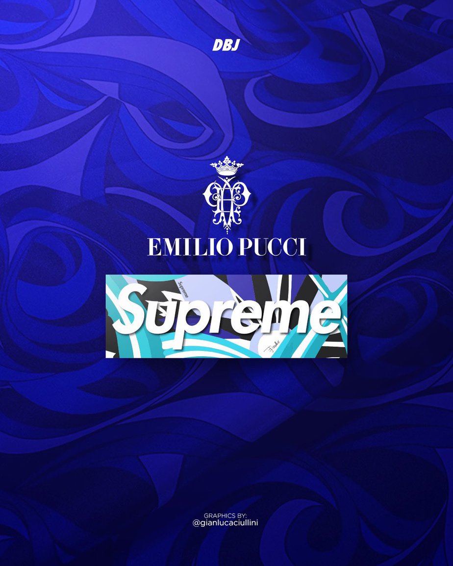 Supreme x Emilio Pucci Dropping this SS21 Season