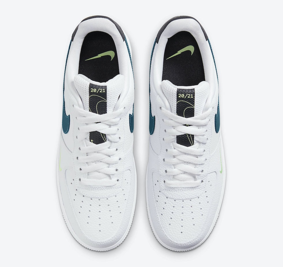 Lightning Bolts Swooshes Shine on the Nike Air Force 1 Low
