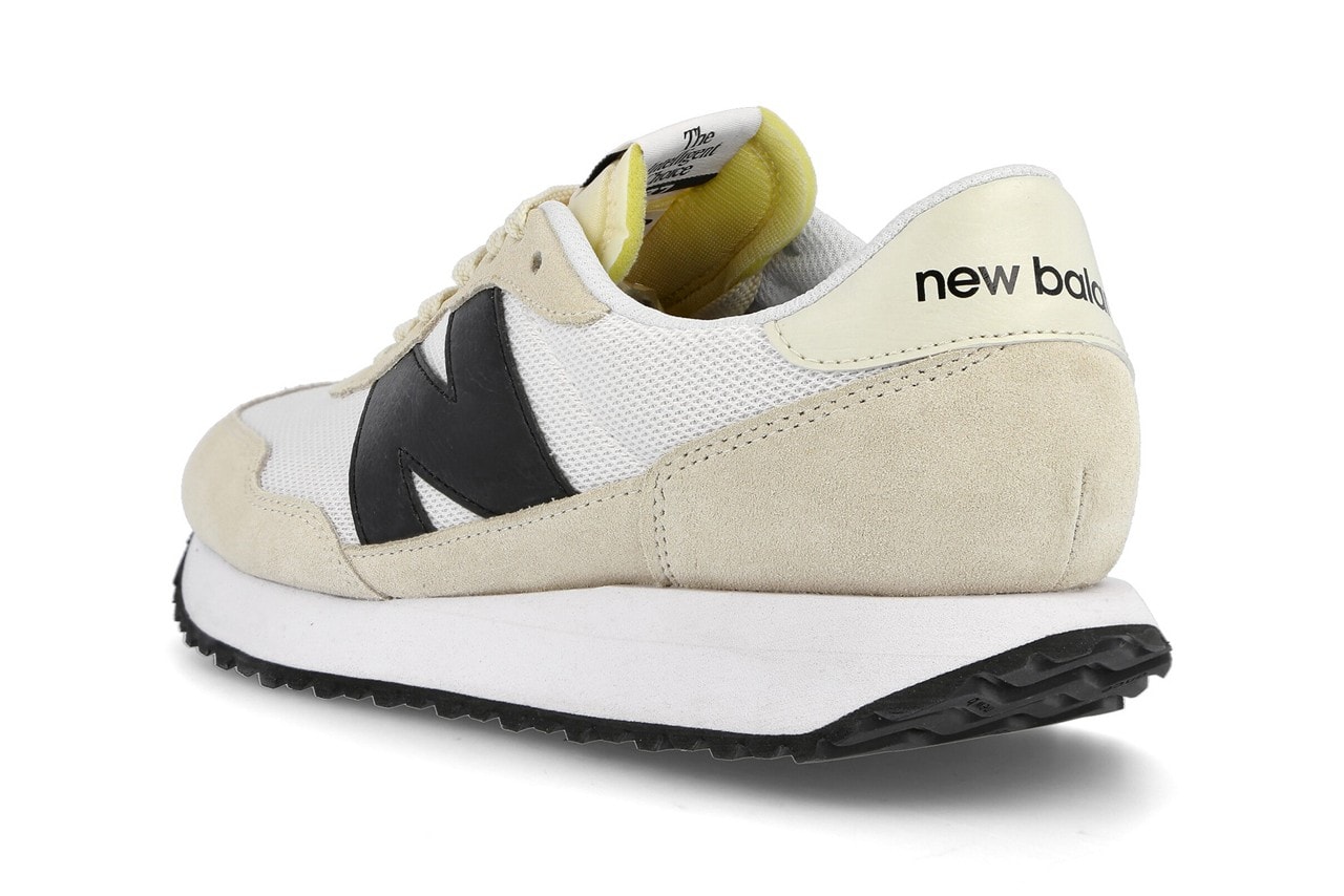 New Balance 237 Beige White Black