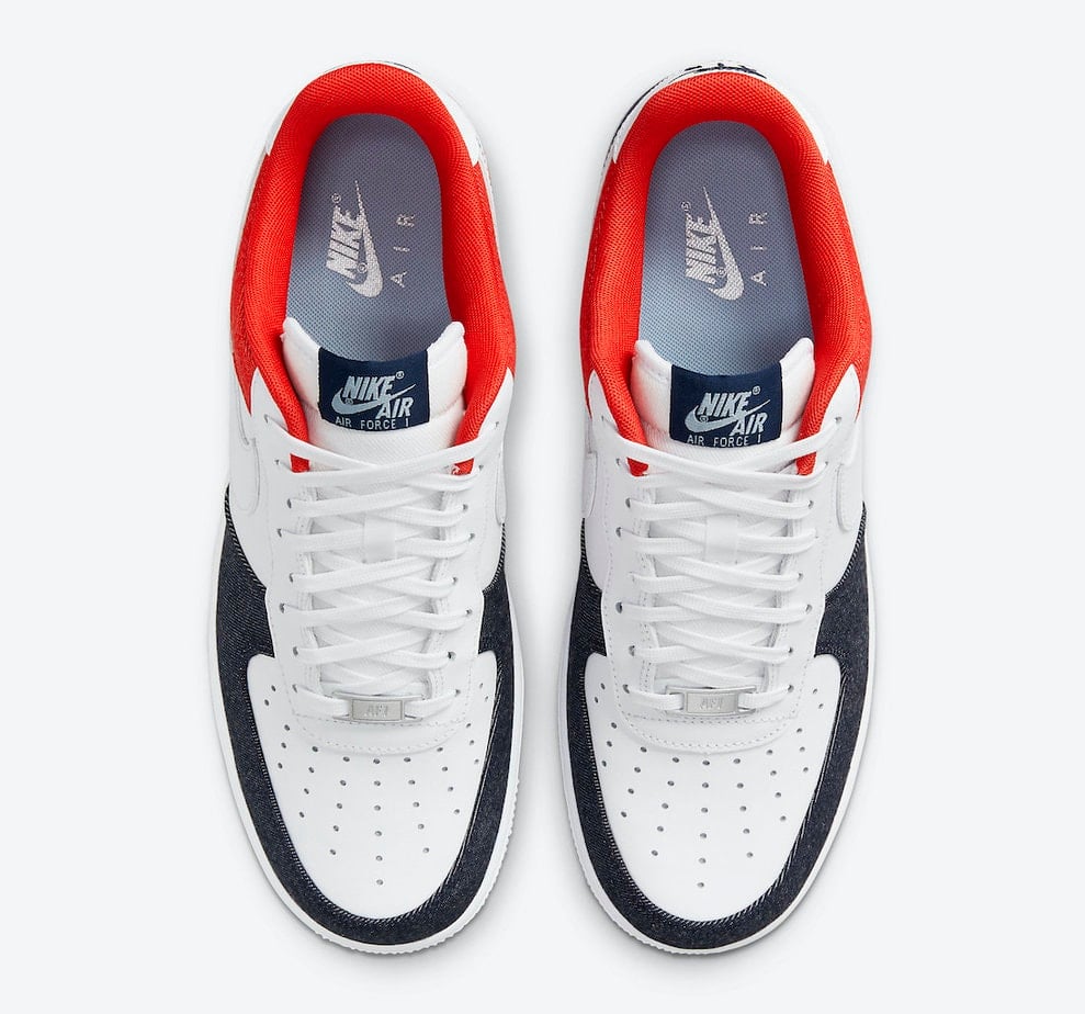 Nike Air Force 1 Low Goes Patriotic With "USA Denim"
