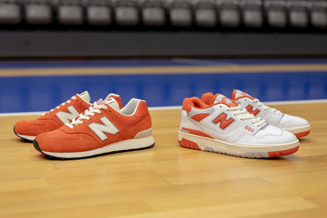 New Balance Size College Pack 550 574 Burnt Ochre