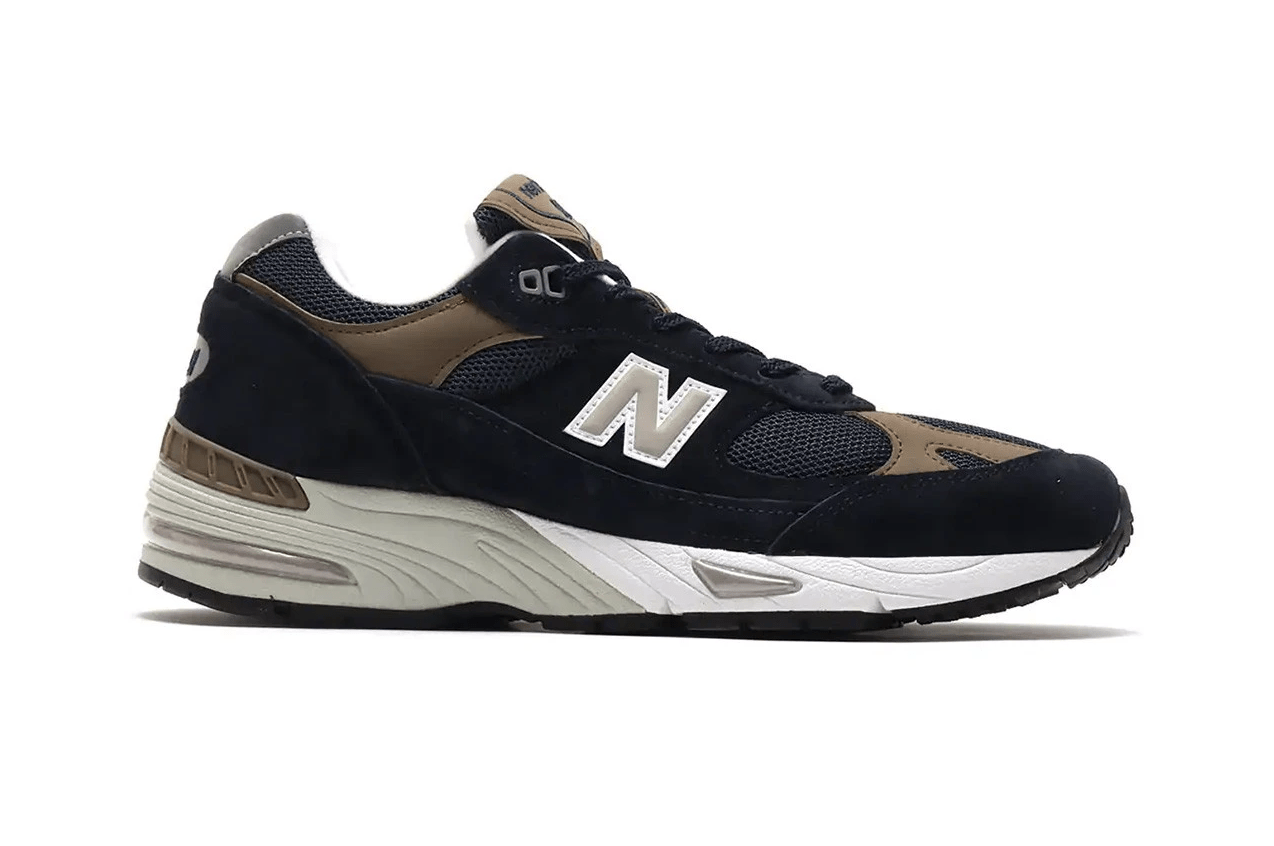 New Balance 991 Navy Brown