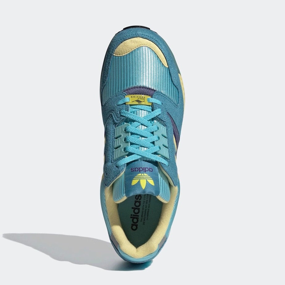 adidas Zx 8000 Light Blue Shock Yellow FY7686