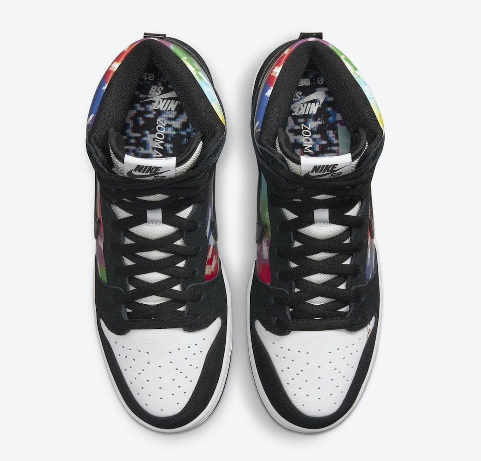 Nike SB Dunk High "TV Signal"