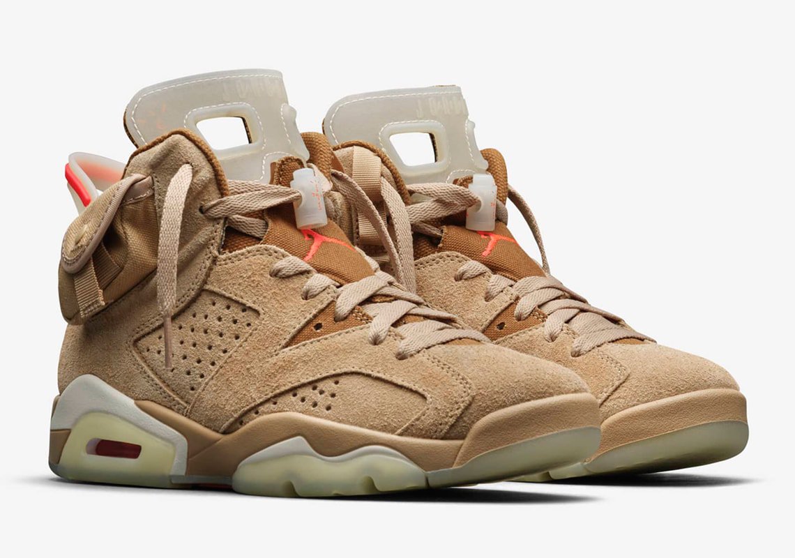 aj6 travis scott british khaki stockx