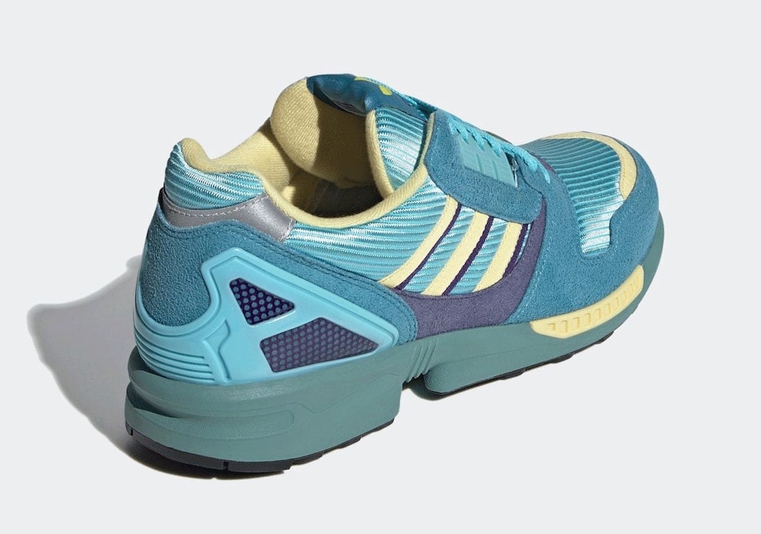 adidas Zx 8000 Light Blue Shock Yellow FY7686