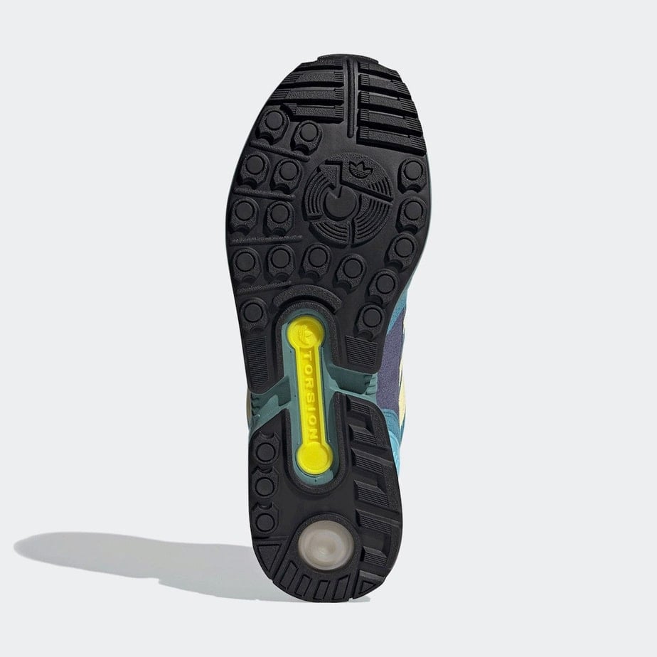 adidas Zx 8000 Light Blue Shock Yellow FY7686