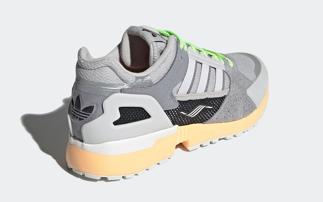 adidas Zx 10000 Grey Acid Orange FX6978