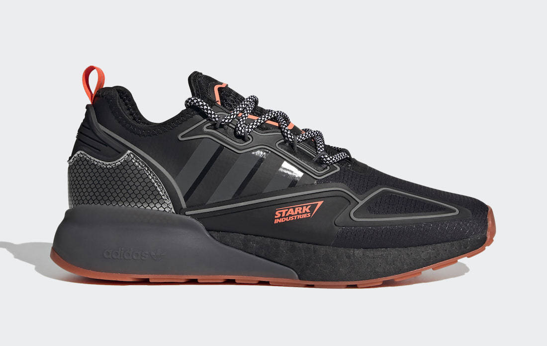 Marvel adidas Zx 2k Boost Stark Industries H02560