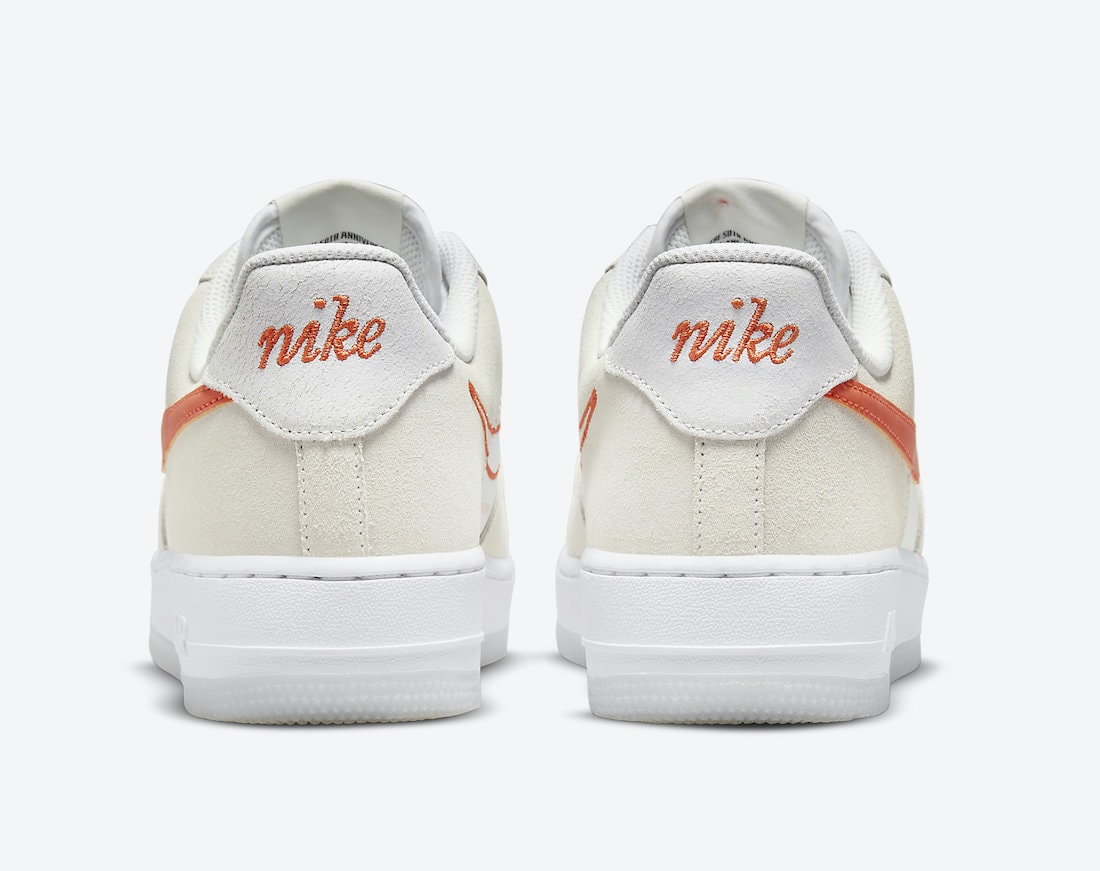 Nike Air Force 1 Low White Orange DA8302-101