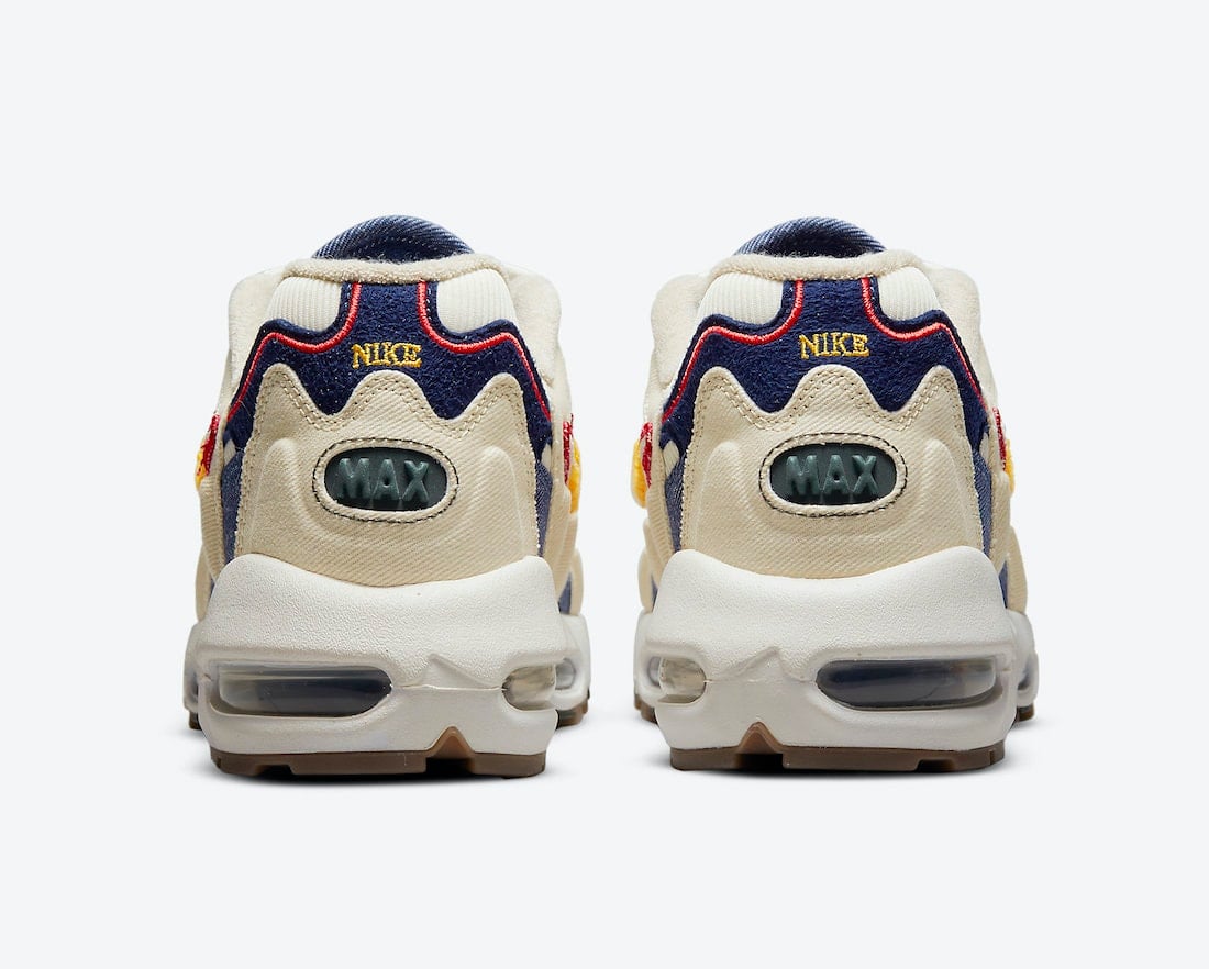 Nike Air Max 96 Ii Beach University Gold Blue Void DJ6742-200