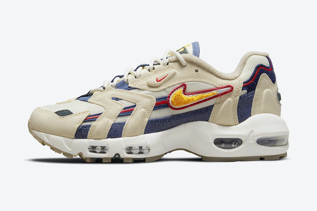 Nike Air Max 96 Ii Beach University Gold Blue Void DJ6742-200