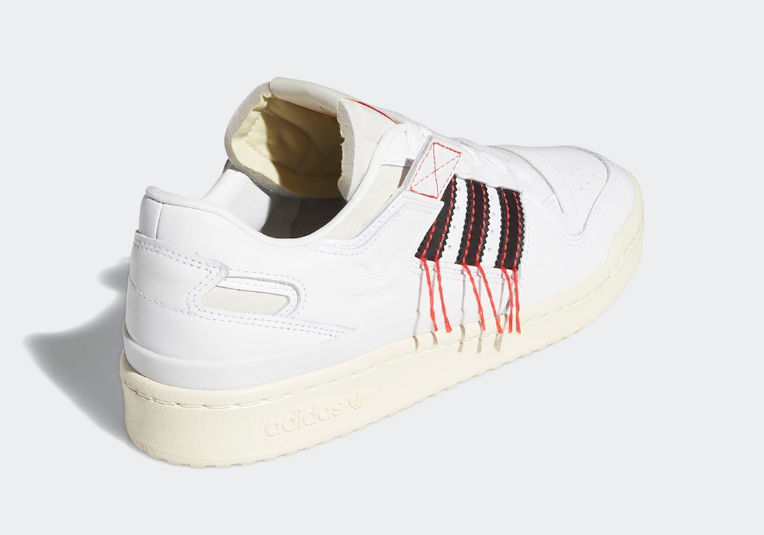 adidas Forum Low Cloud White Core Black Easy Yellow FZ3774