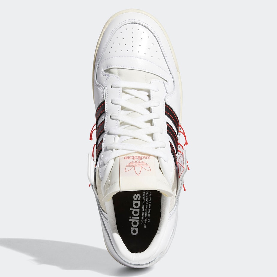 adidas Forum Low Cloud White Core Black Easy Yellow FZ3774