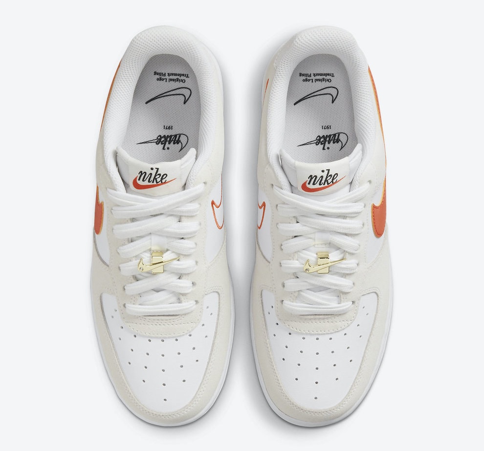 Nike Air Force 1 Low White Orange DA8302-101