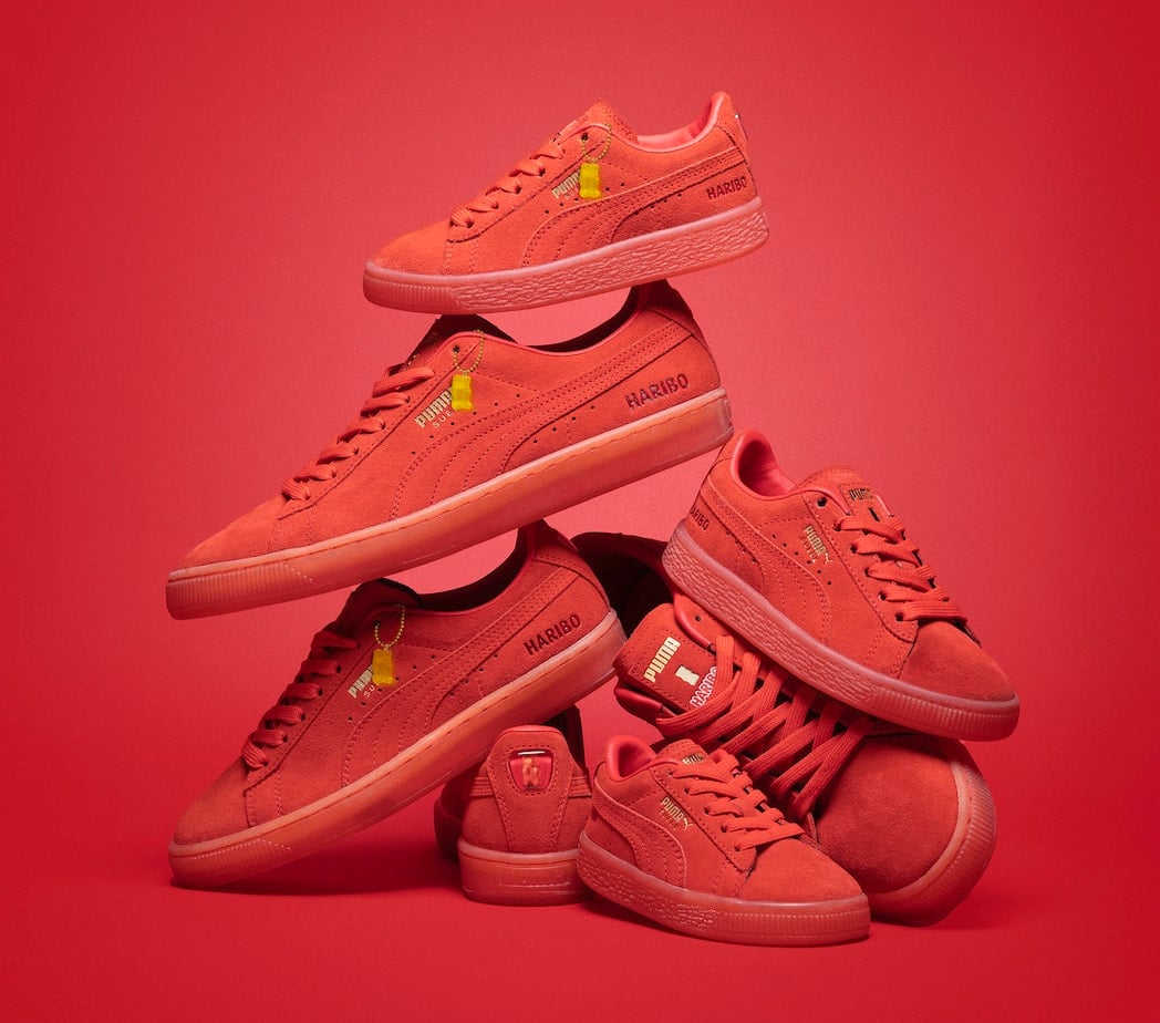 Haribo Puma Suede Red