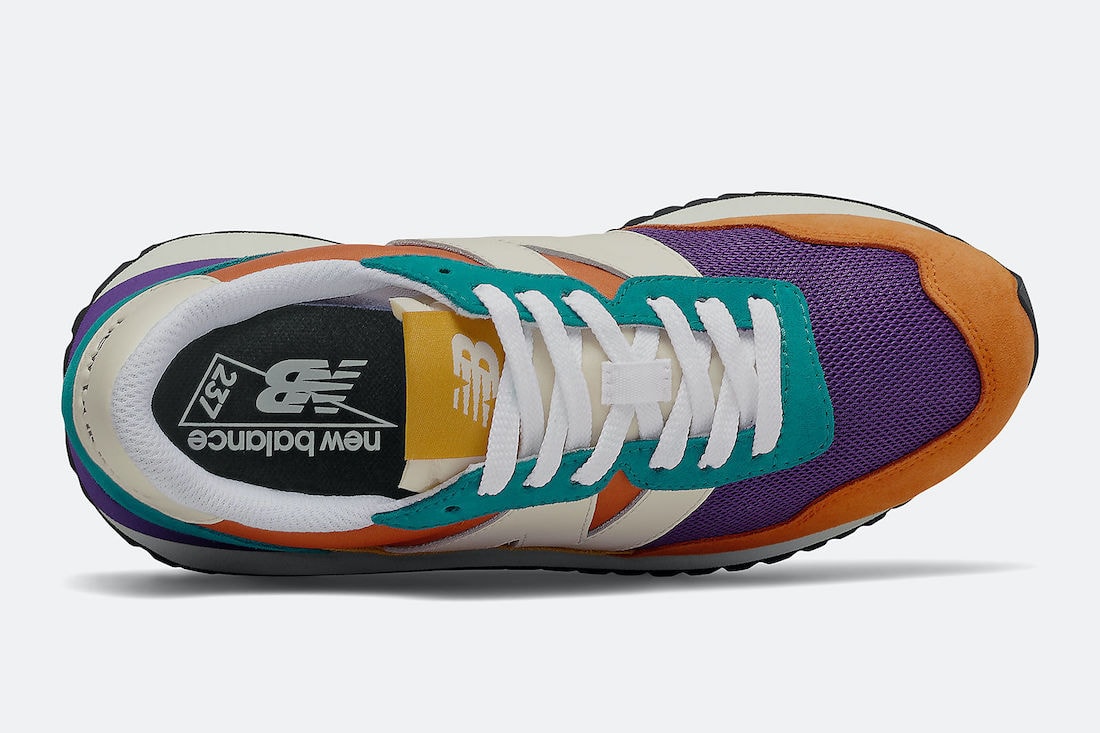 New Balance 237 Vintage Orange Team Teal