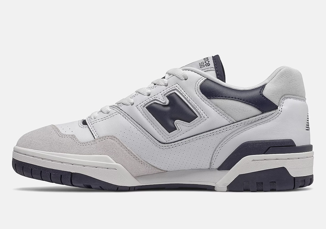 New Balance 550 White Navy Bb550wa1
