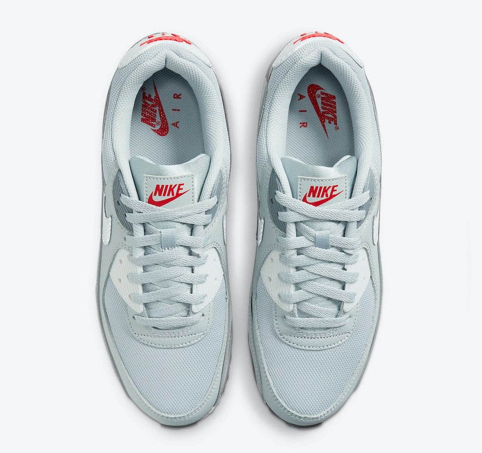 Nike Air Max 90 Grey Red DM9102-001