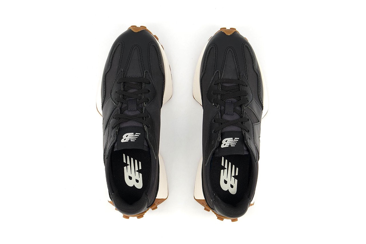 New Balance 327 Black White Gum