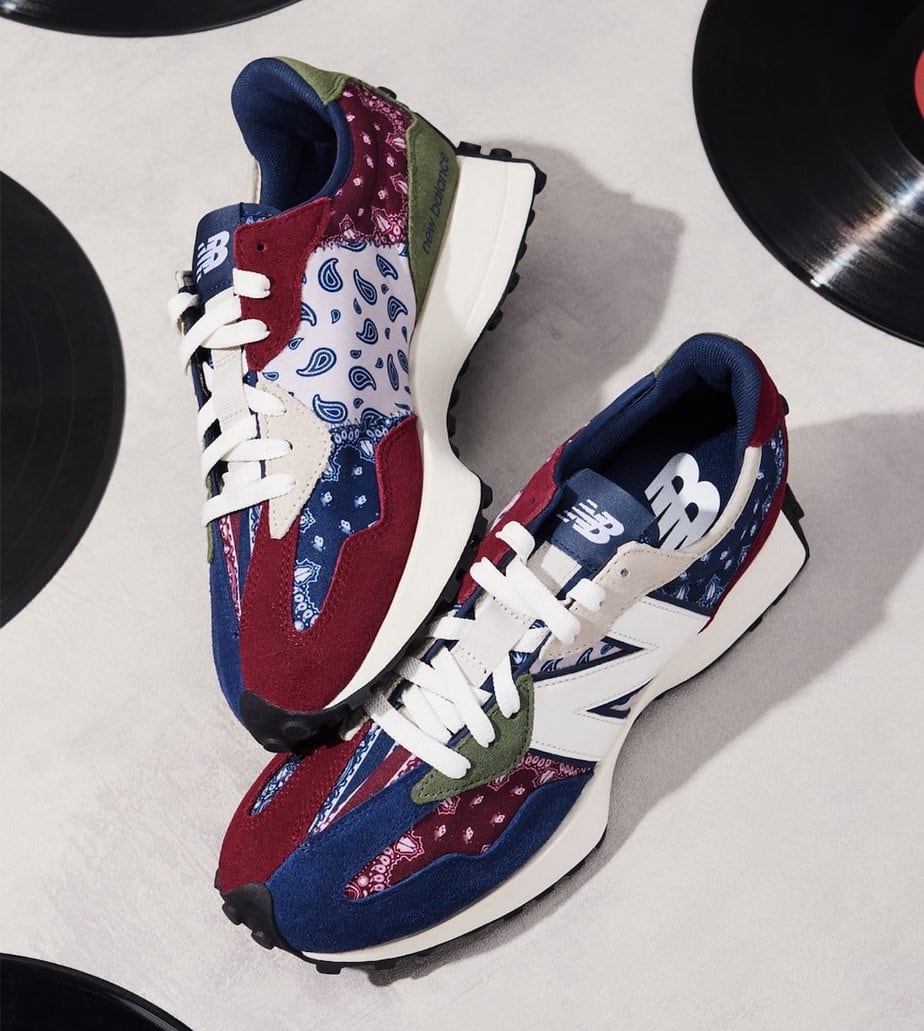 New Balance 327 Paisley Pack Navy Ms327dwu
