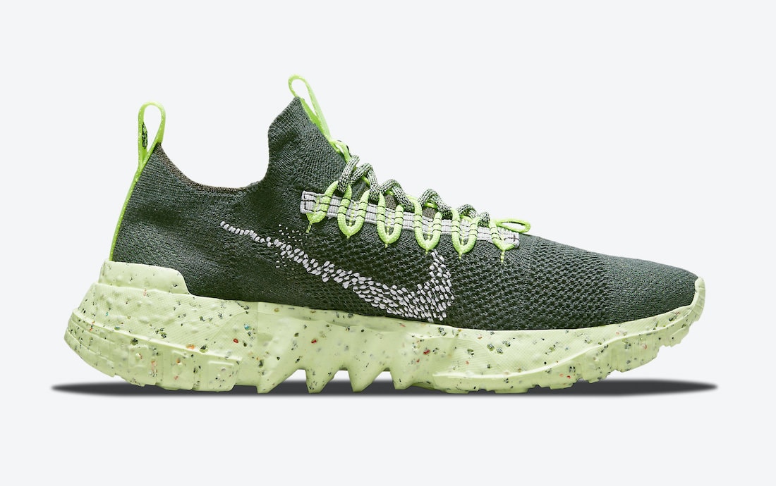 Nike Space Hippie 01 Carbon Green DJ3056-300