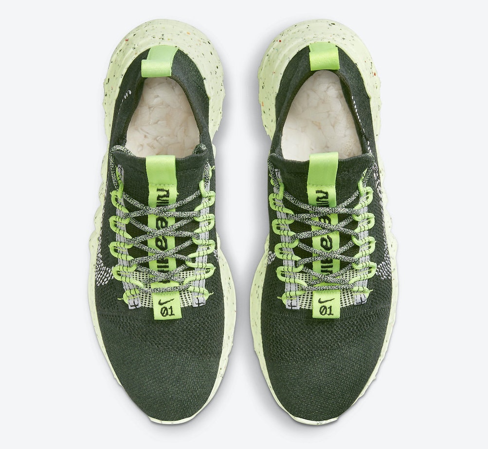 Nike Space Hippie 01 Carbon Green DJ3056-300