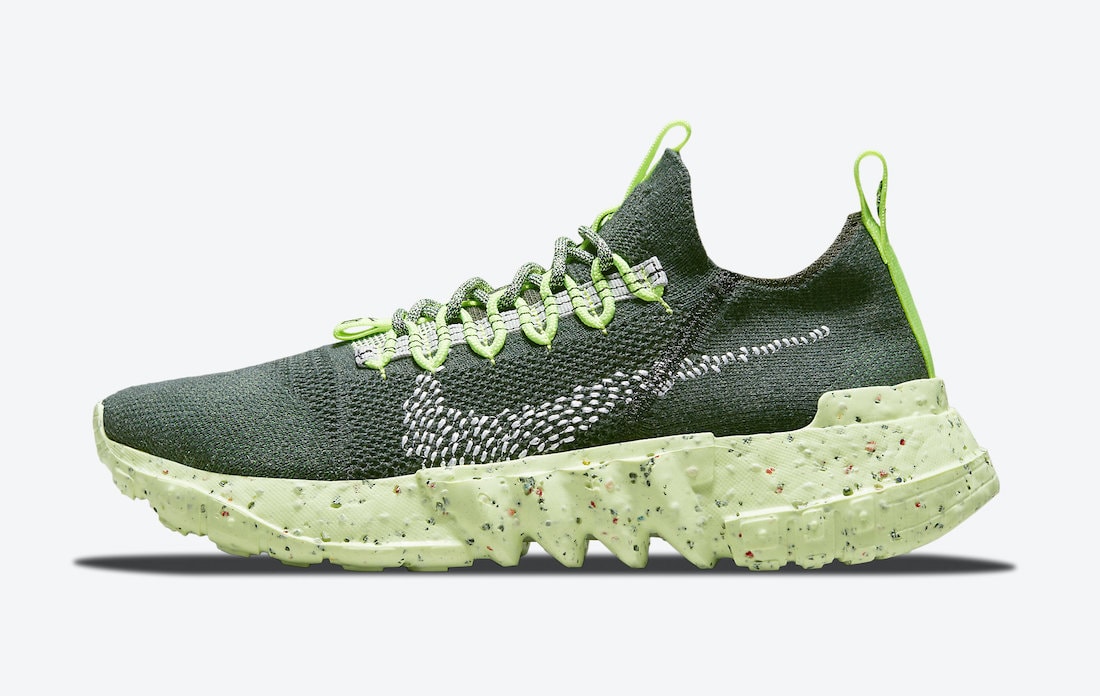 Nike Space Hippie 01 Carbon Green DJ3056-300