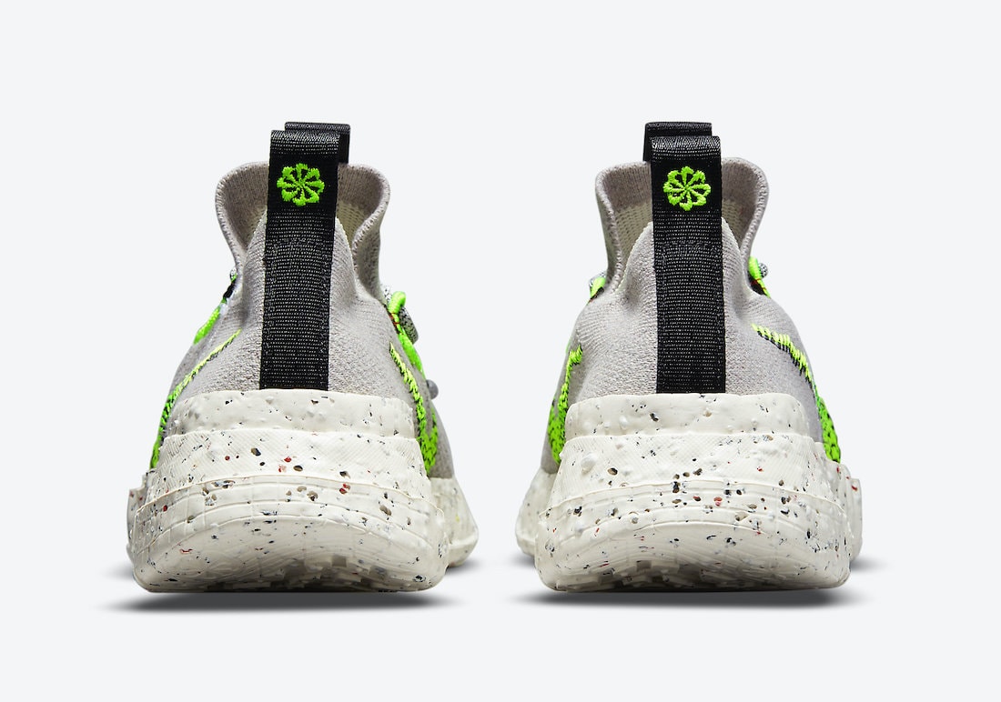 Nike Space Hippie 01 Vast Grey Electric Green DJ3056-004