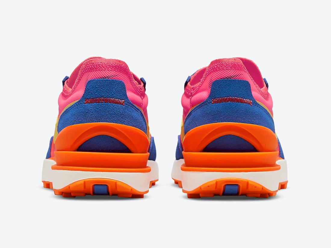 Nike Waffle One Pink Blue Yellow Orange DC2533-400